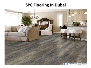 SPC Flooring In Dubai