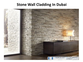 Stone Wall Cladding In Dubai