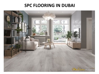 SPC FLOORING IN DUBAI