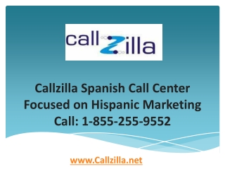 Callzilla Spanish Call Center Focused on Hispanic Marketing