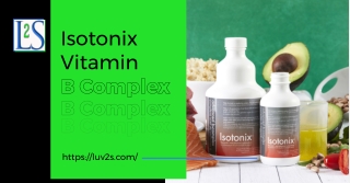 Isotonix vitamin b complex.