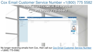 1(800) 775 5582 Cox Email Customer Contact Number