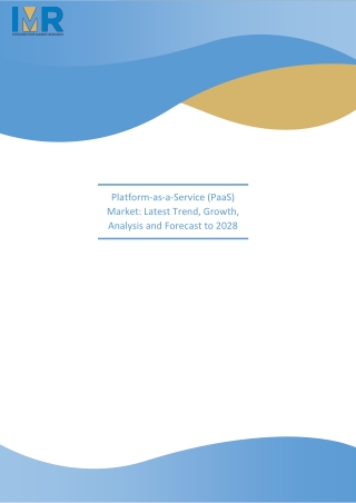 Platform-as-a-Service (PaaS)