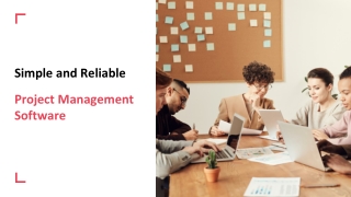 Simple and Reliable Project Management Software