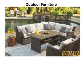Outdoor Furniture In Dubai