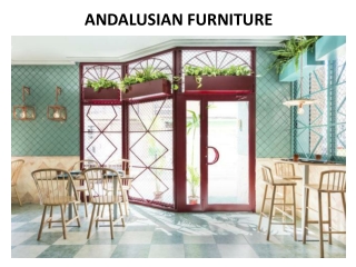 Andalusian Furniture In Dubai