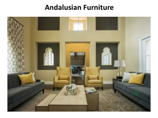 Andalusian Furniture In Dubai