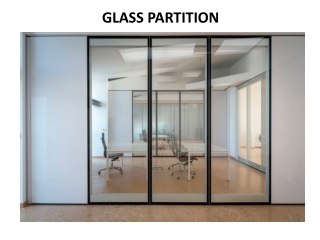 Glass Partition In Dubai