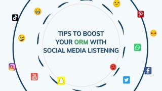 Tips to Boost your ORM with Social Media Listening