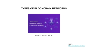 Types of blockchain networks