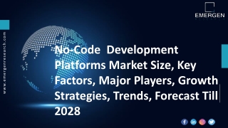 No-Code  Development Platforms Market