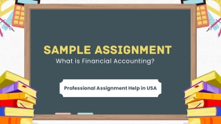 What-is-Financial-Accounting - Sample Assignment