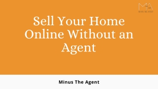 Sell Your Home Online Without an Agent