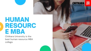 human resource mba