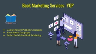 Book Marketing Services - YOP