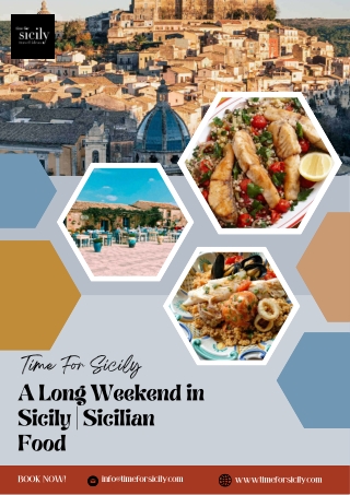 A Long Weekend in Sicily  Sicilian Food