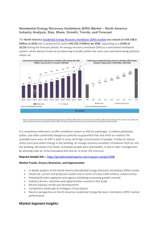 Residential Energy Recovery Ventilators