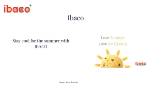 Stay cool for the summer with IBACO