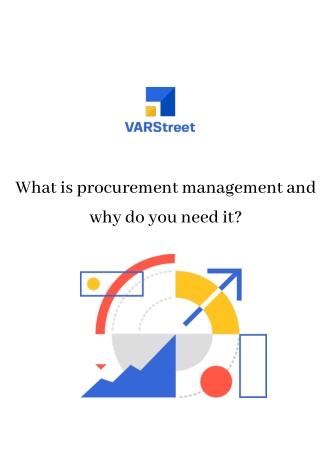 What is procurement management and why do you need it