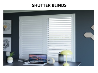 Shutter Blinds In Dubai