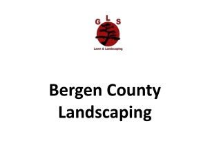 Landscaping in Bergen County