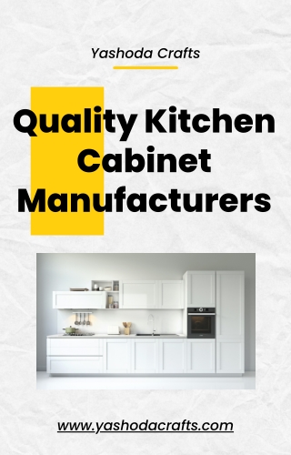 21. Quality Kitchen Cabinet Manufacturers