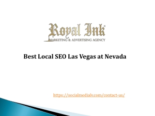 Best Local SEO Las Vegas at Nevada