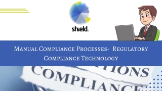 Regulatory Compliance Technology To Solve The Challenges