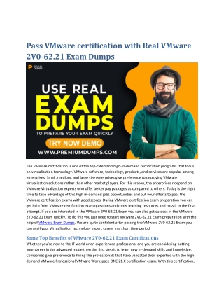 VMware 3V0-32.21 Exam Dumps