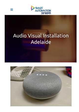 Audio Visual Installation Adelaide