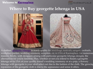 Where to Buy georgette lehenga in USA