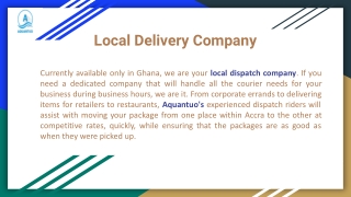 Delivery companies in ghana