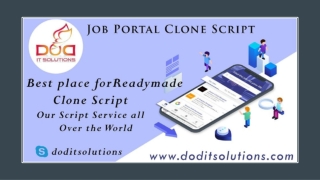 Best Online Job Portal Clone System - DOD IT SOLUTIONS