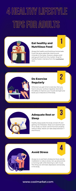 4 Healthy Lifestyle Tips for Adults | CoolMarket