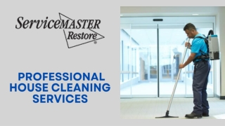 Contact us for Professional House Cleaning Services