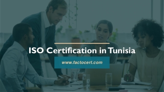 ISO CERTIFICATION IN TUNISIA