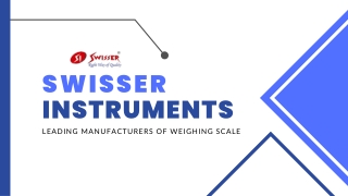 Weighing Scale & Platform Weighing Scale - Manufacturers From India!