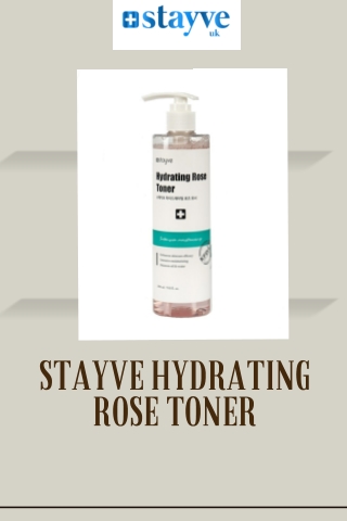 Beautiful You, Mesmerized Us- Stayve Hydrating Rose Toner