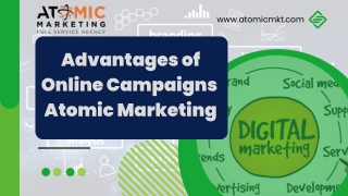 Top 4 Advantages of Online Campaigns - Atomic Marketing