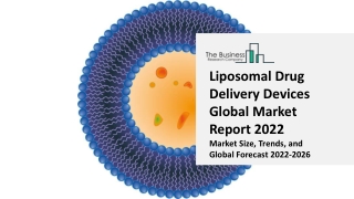 Liposomal Drug Delivery Devices Industry Outlook, Market Expansion Opportunities through 2031