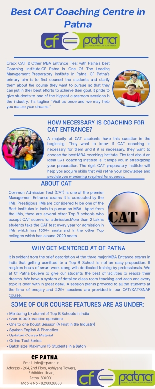 CF Patna : Best CAT Coaching Centre in Patna