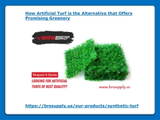 How Artificial Turf is the Alternative that Offers Promising Greenery