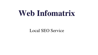 Local SEO agency