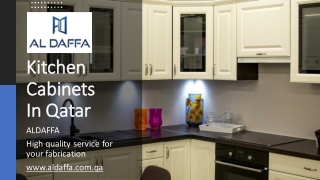 Kitchen Cabinets In Qatar