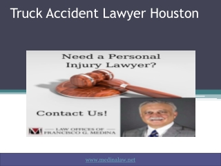 Truck Accident Lawyer Houston