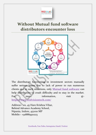 Without Mutual fund software distributors encounter loss