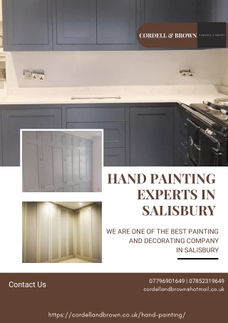 Hand Painting Experts in Salisbury