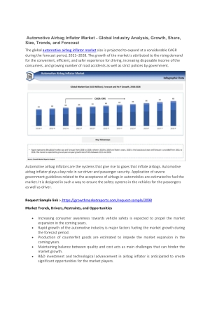 Automotive Airbag Inflator Market