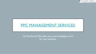 PPC Management Services