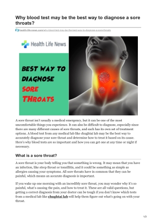Home Remedies for Treating a Sore Throat